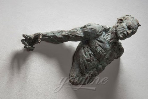Life size matteo pugliese statue bronze figure sculpture for sale