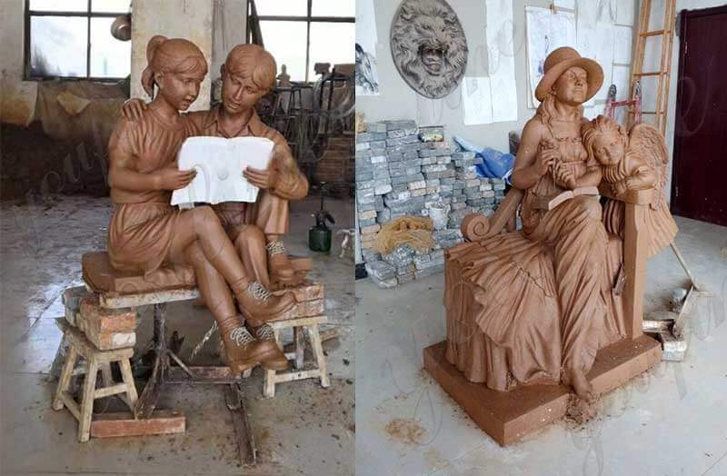 bronze custom made statue