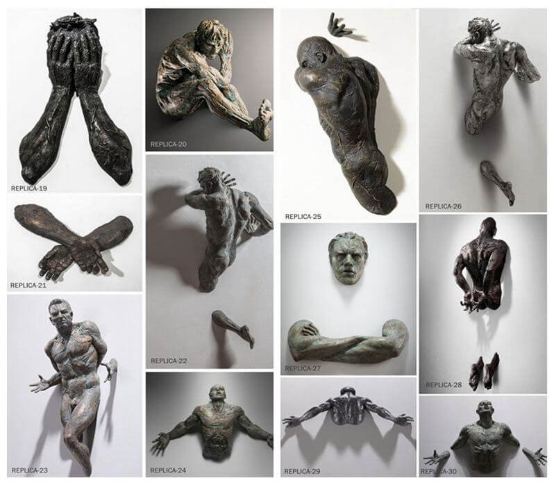 Life Size Bronze Popular Design Matteo Pugliese Sculpture