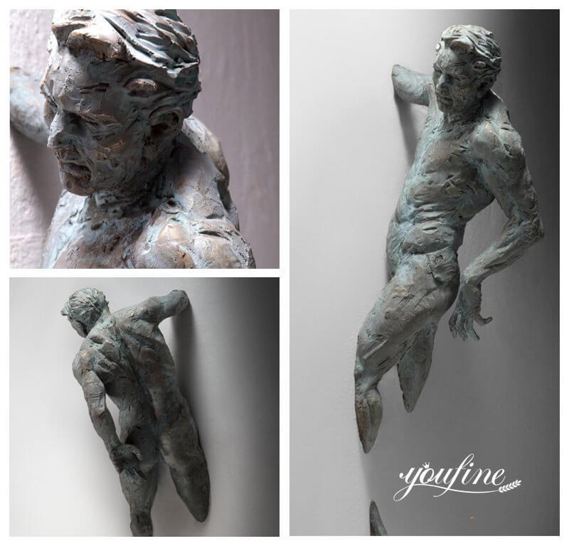 Bronze-Statue-Emerging-From-Walls-Matteo-Pugliese