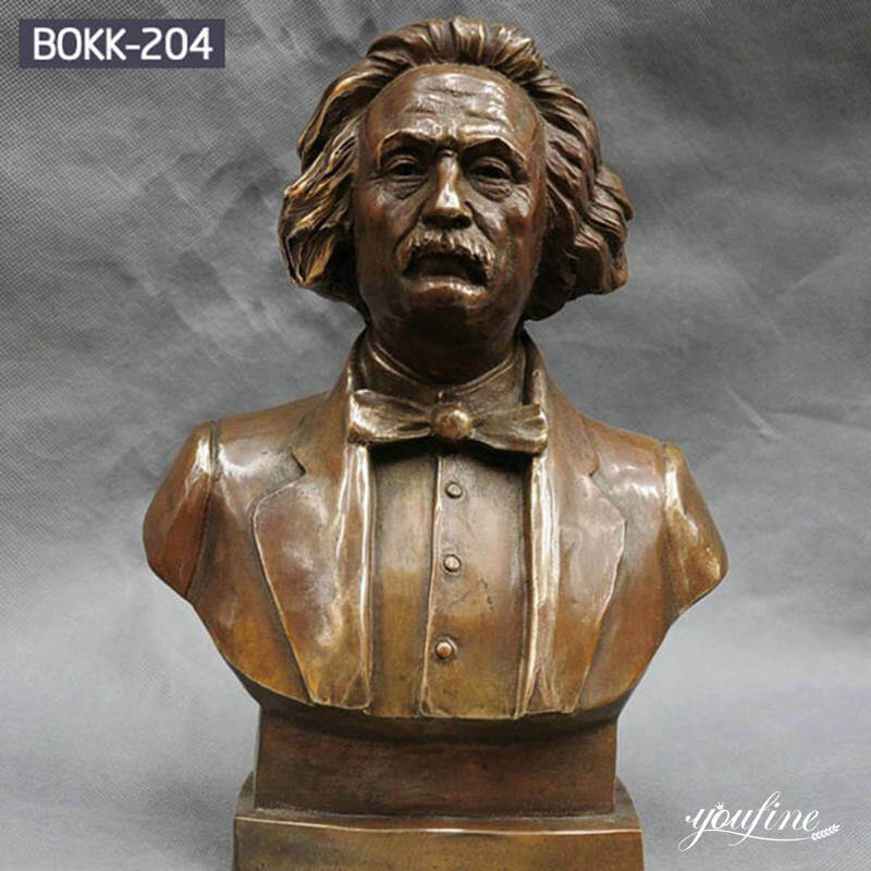 Customized Bronze Albert Einstein Bust Statue Home Decoration Wholesale