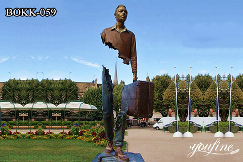 Life-Size Replica of Famous Bronze Figure Statue Bruno Catalano factory supplier