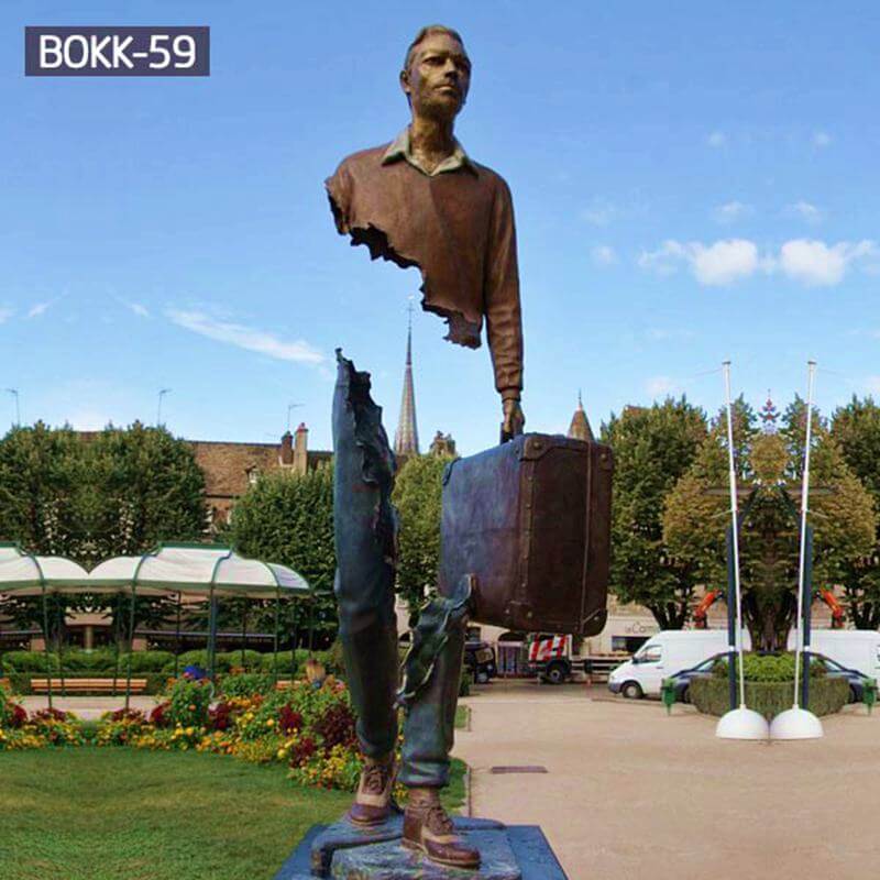 Life-Size Replica of Famous Bronze Figure Statue Bruno Catalano factory supplier